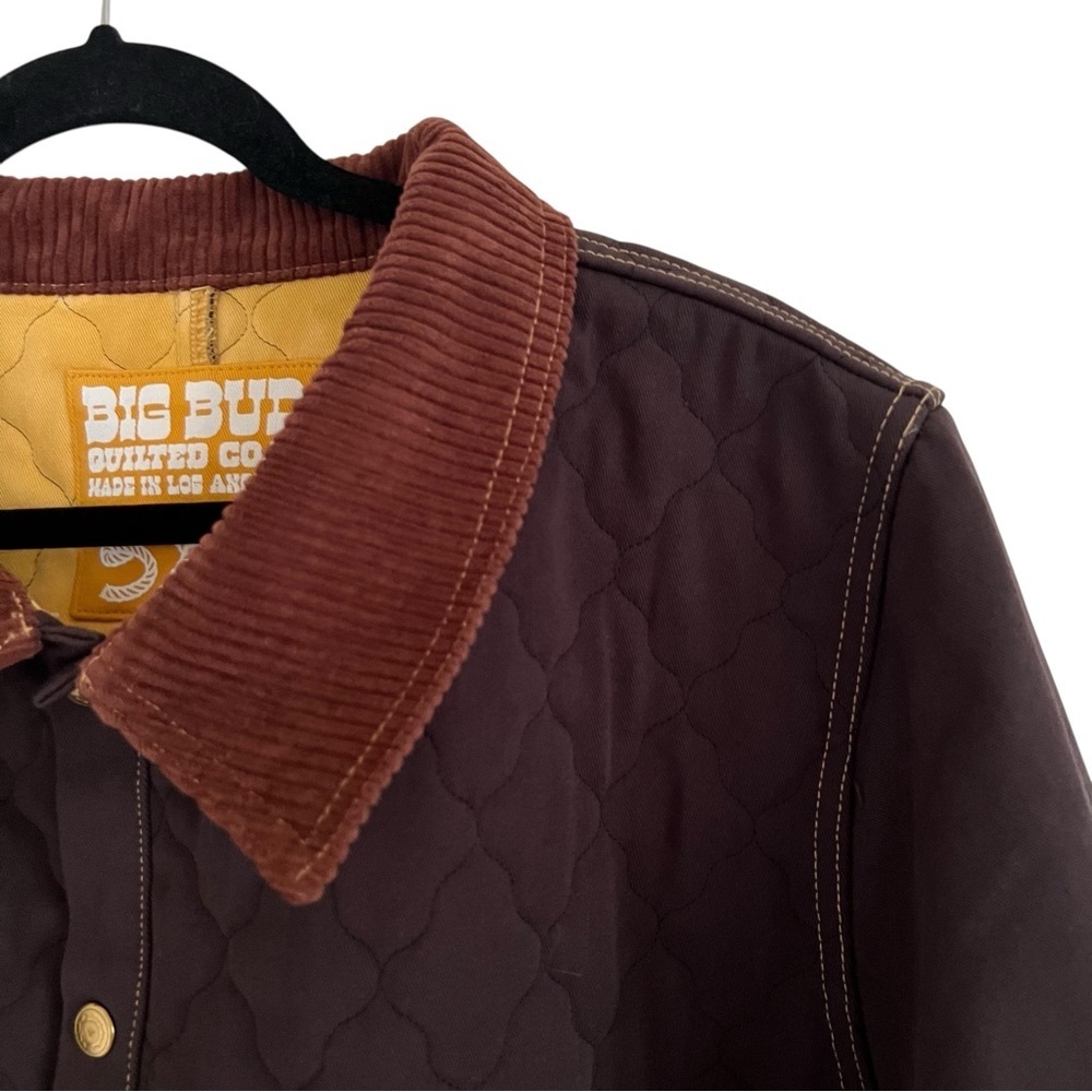 Big Bud Press Quilted Coat in Espresso Brown 3XL - Picture 8 of 13